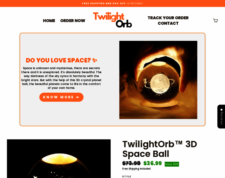 Twilightorb.com thumbnail