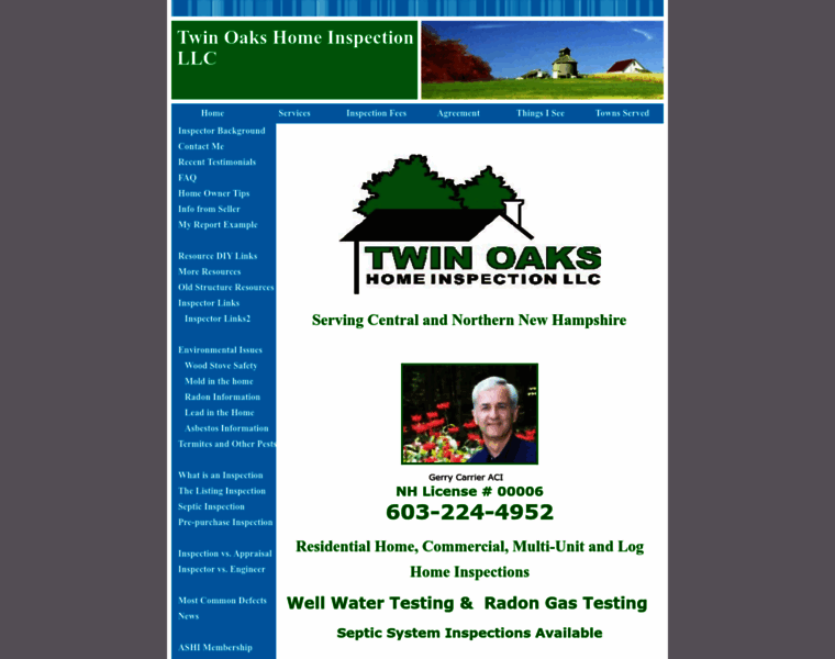 Twin-oaks-home-inspection.com thumbnail