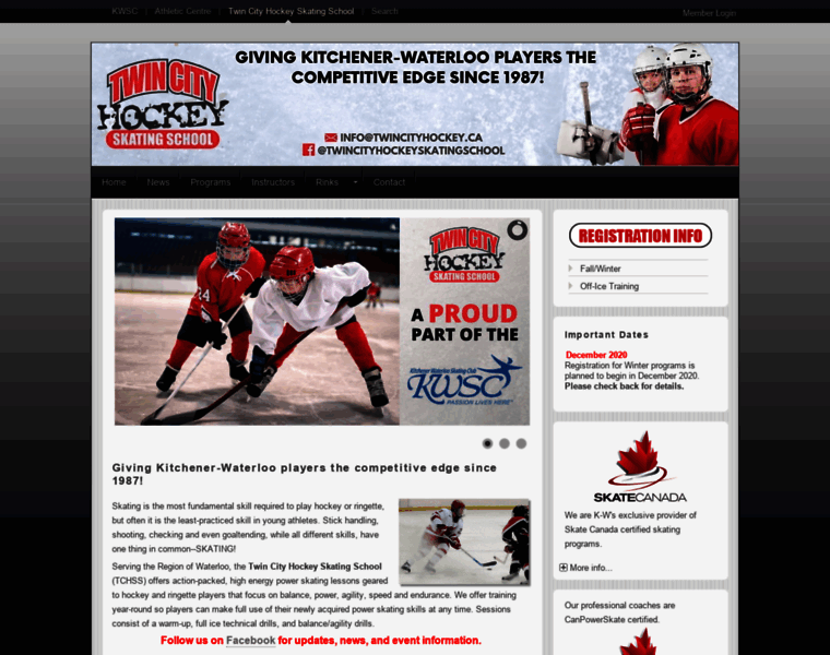 Twincityhockeyskating.ca thumbnail