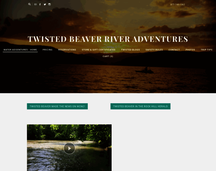Twistedbeaverriveradventures.com thumbnail