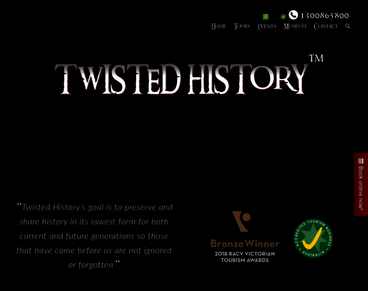 Twistedhistory.net.au thumbnail