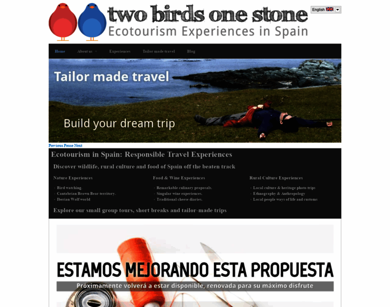 Twobirdsonestone.es thumbnail