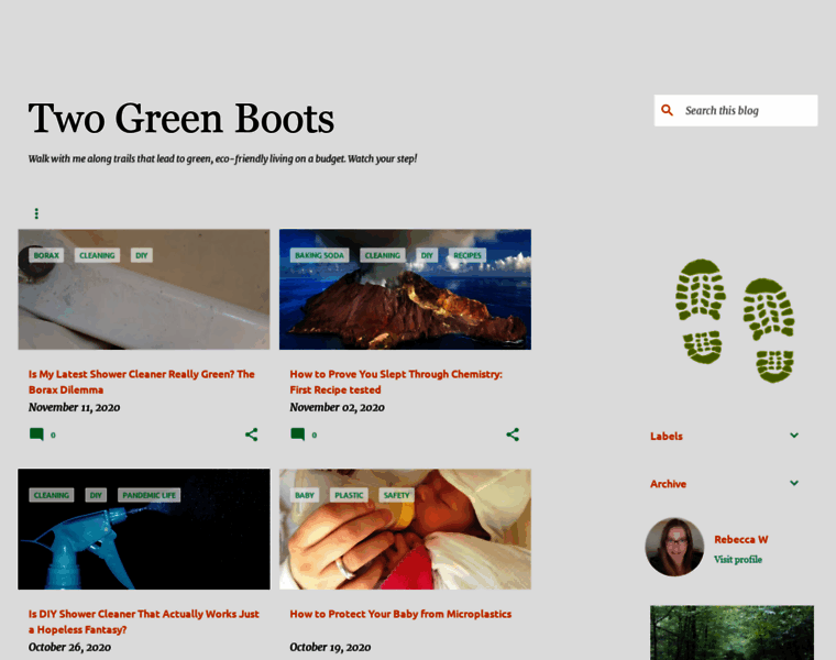 Twogreenboots.com thumbnail