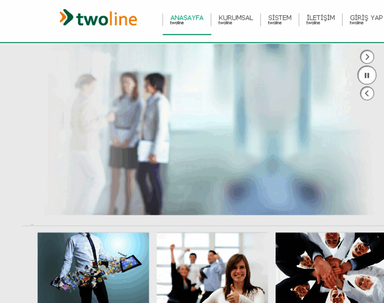 Twoline.org thumbnail