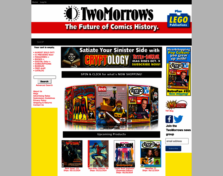Twomorrows.com thumbnail