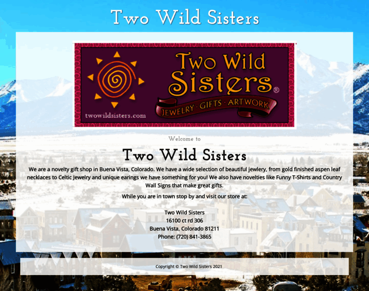 Twowildsisters.com thumbnail