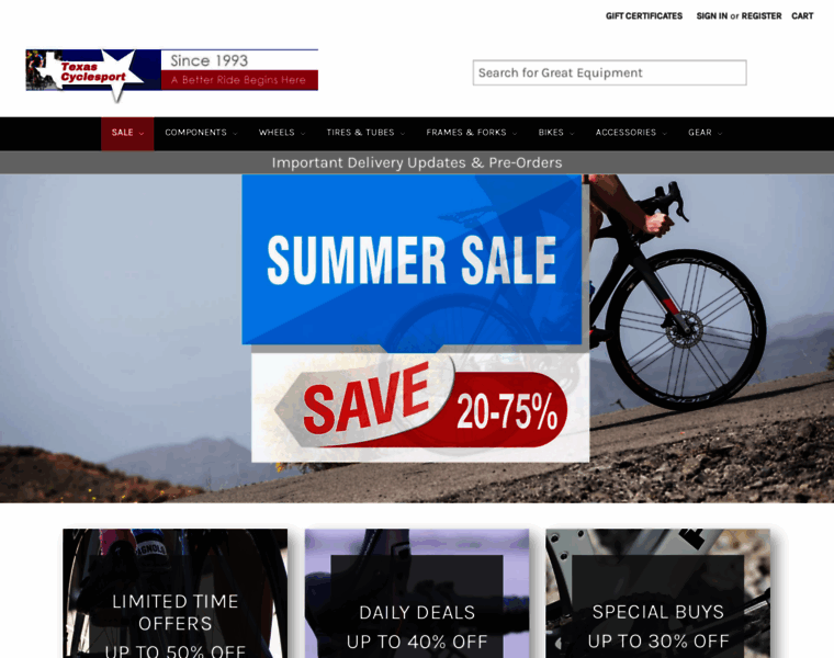 Txcyclesport.com thumbnail