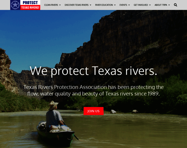 Txrivers.org thumbnail