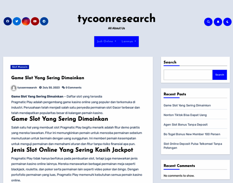 Tycoonresearch.com thumbnail