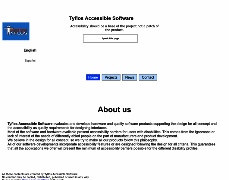 Tyflosaccessiblesoftware.com thumbnail