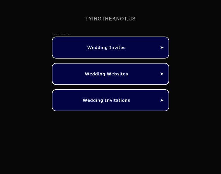 Tyingtheknot.us thumbnail