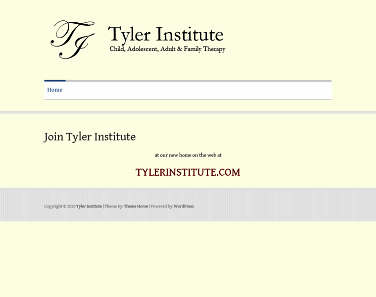 Tylerinstitute.org thumbnail