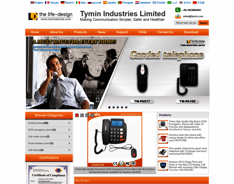 Tyminphone.com thumbnail