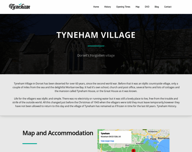 Tyneham.org.uk thumbnail