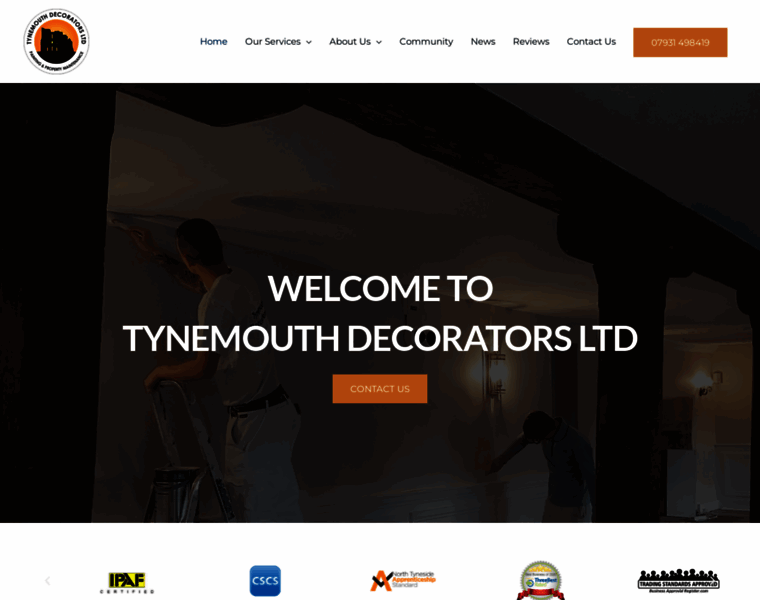 Tynemouthdecorators.co.uk thumbnail
