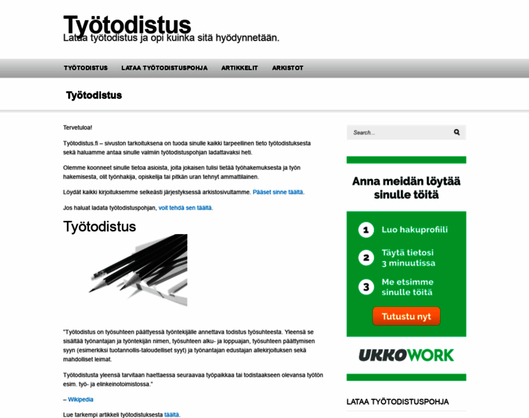 Tyotodistus.fi thumbnail