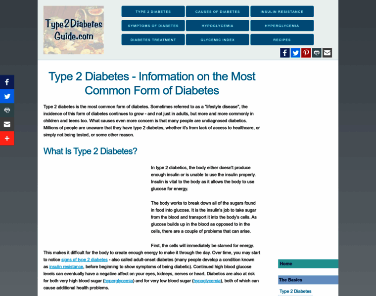 Type2diabetesguide.com thumbnail