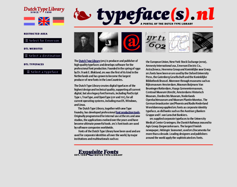 Typefaces.nl thumbnail