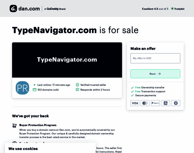 Typenavigator.com thumbnail