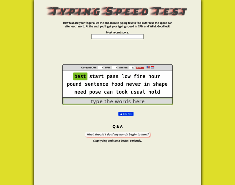 Typing-speed-test.aoeu.eu thumbnail