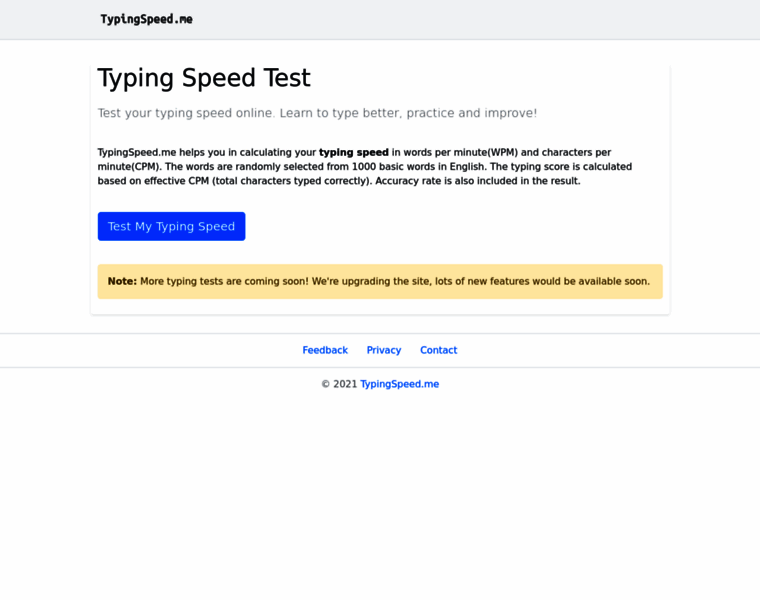 Typingspeed.me thumbnail Typingspeed.me thumbnail