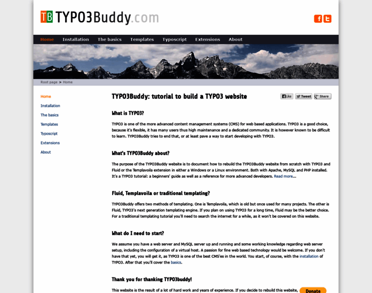 Typo3buddy.com thumbnail