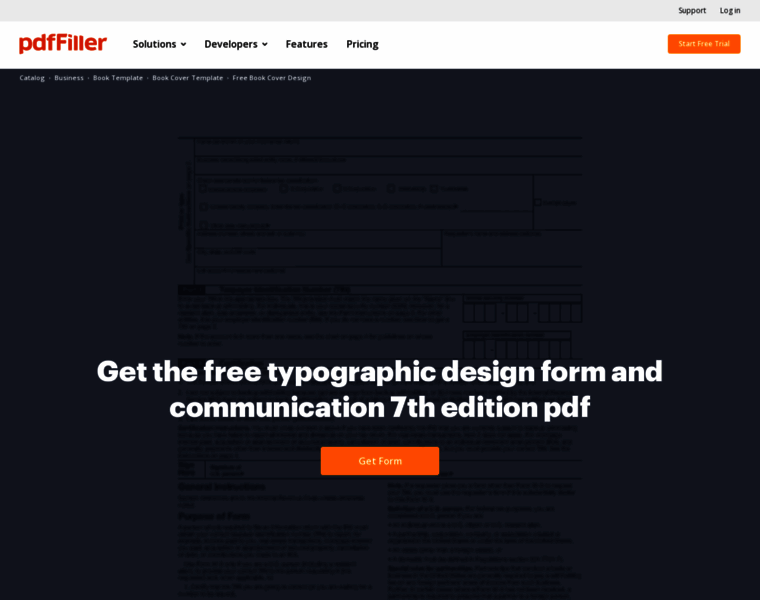 Typographic-design-form.pdffiller.com thumbnail