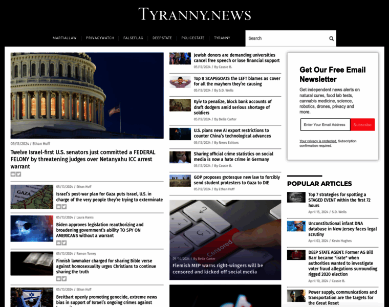 Tyranny.news thumbnail