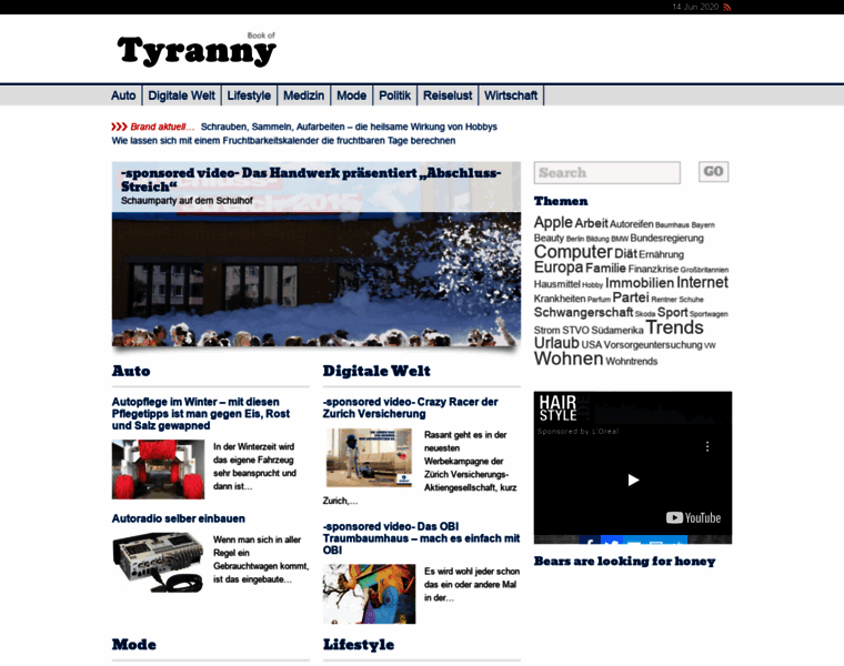 Tyrannybook.com thumbnail