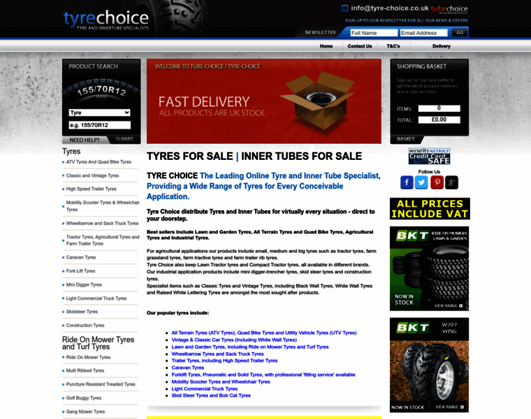 Tyre-choice.co.uk thumbnail