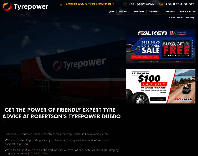 Tyrepowerdubbo.com.au thumbnail