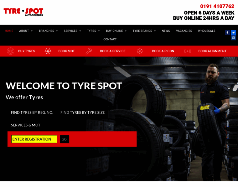 Tyrespot.co.uk thumbnail