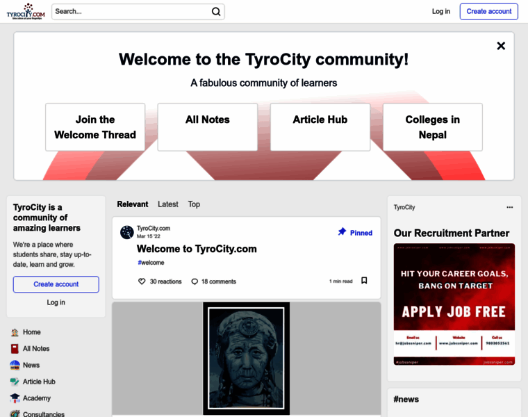 Tyrocity.com thumbnail