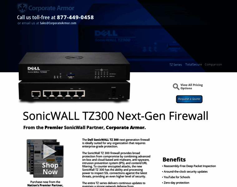 Tz300-firewall.com thumbnail