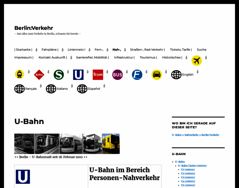 U-bahn-berlin.de thumbnail