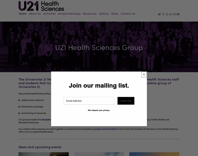 U21health.org thumbnail