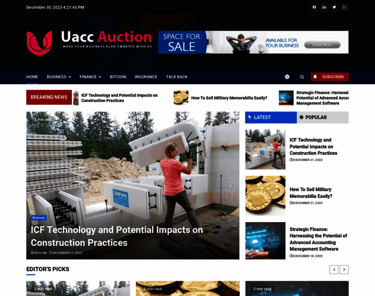 Uaccauction.com thumbnail
