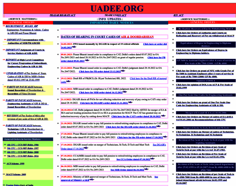 Uadee.org thumbnail