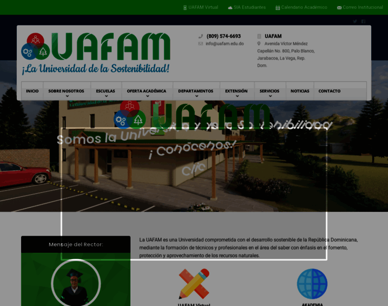 Uafam.edu.do thumbnail