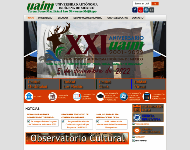 Uaim.edu.mx thumbnail