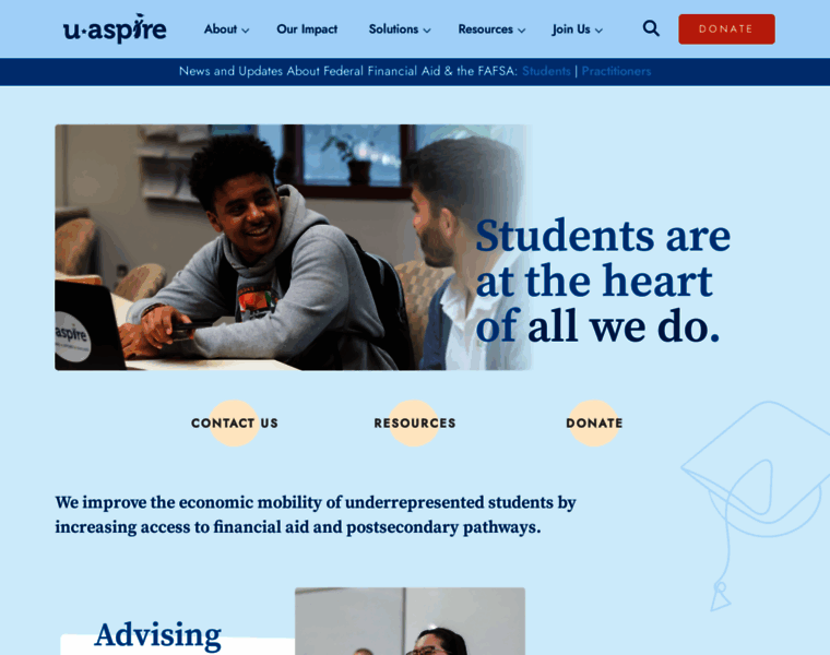 Uaspire.org thumbnail