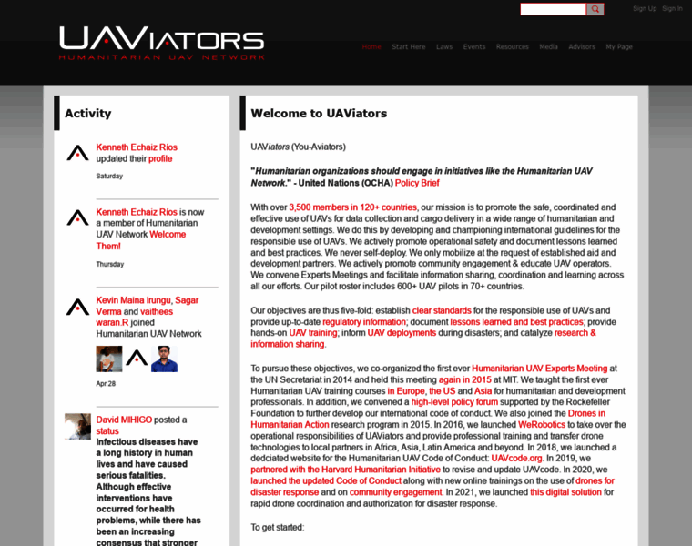 Uaviators.org thumbnail