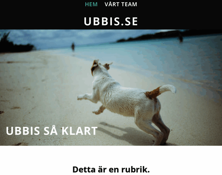 Ubbis.se thumbnail