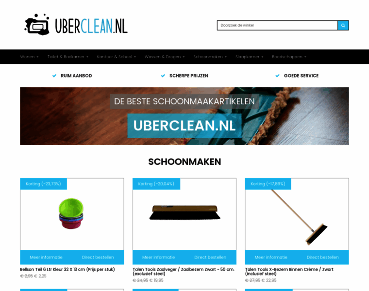 Uberclean.nl thumbnail