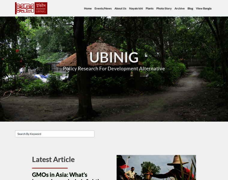 Ubinig.org thumbnail