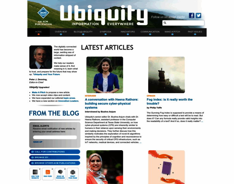 Ubiquity.acm.org thumbnail