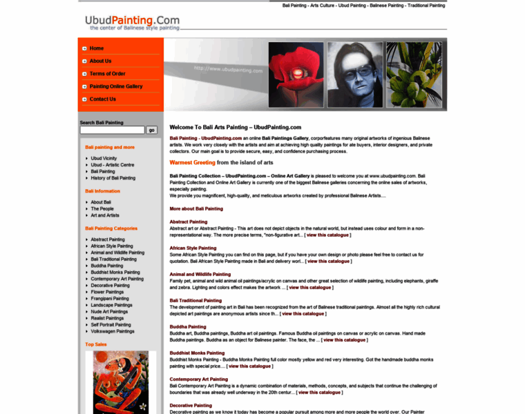 Ubudpainting.com thumbnail
