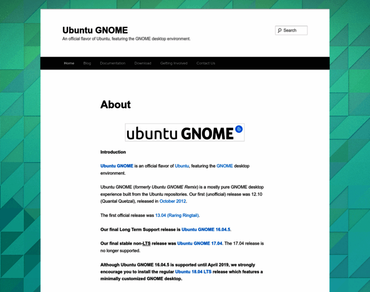 Ubuntugnome.org thumbnail