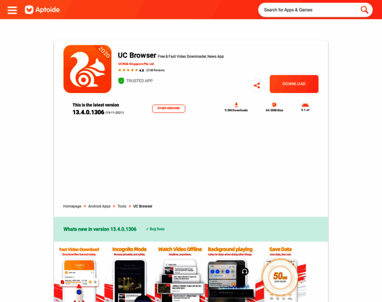 Uc-browser.en.aptoide.com thumbnail