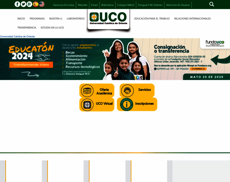 Uco.edu.co thumbnail